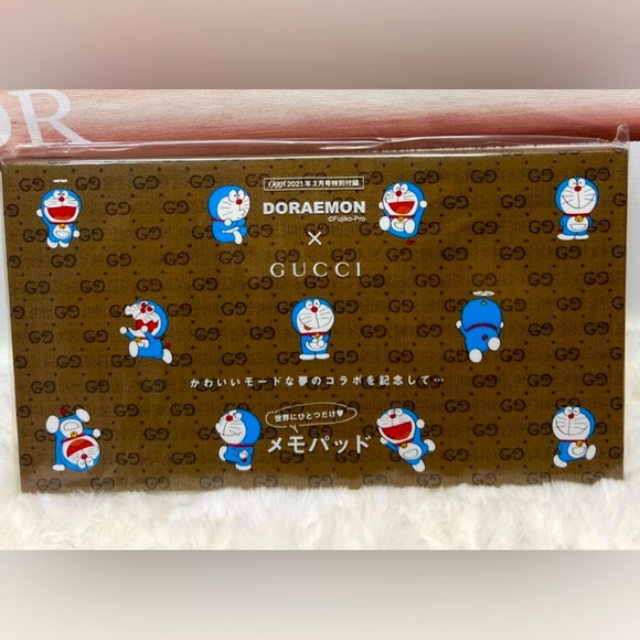 Gucci x Doraemon Hardcover Notepad Set | Limited Edition | Sealed - Picture 5 of 9